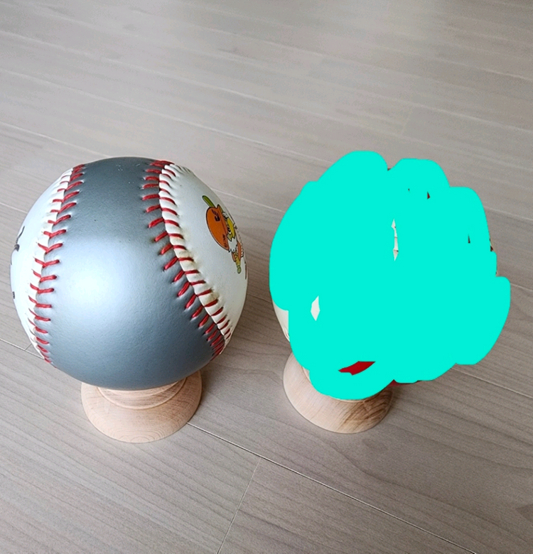 빙그레이글스(현 한화이글스) 올드볼 올드로고볼 중형구 이미지