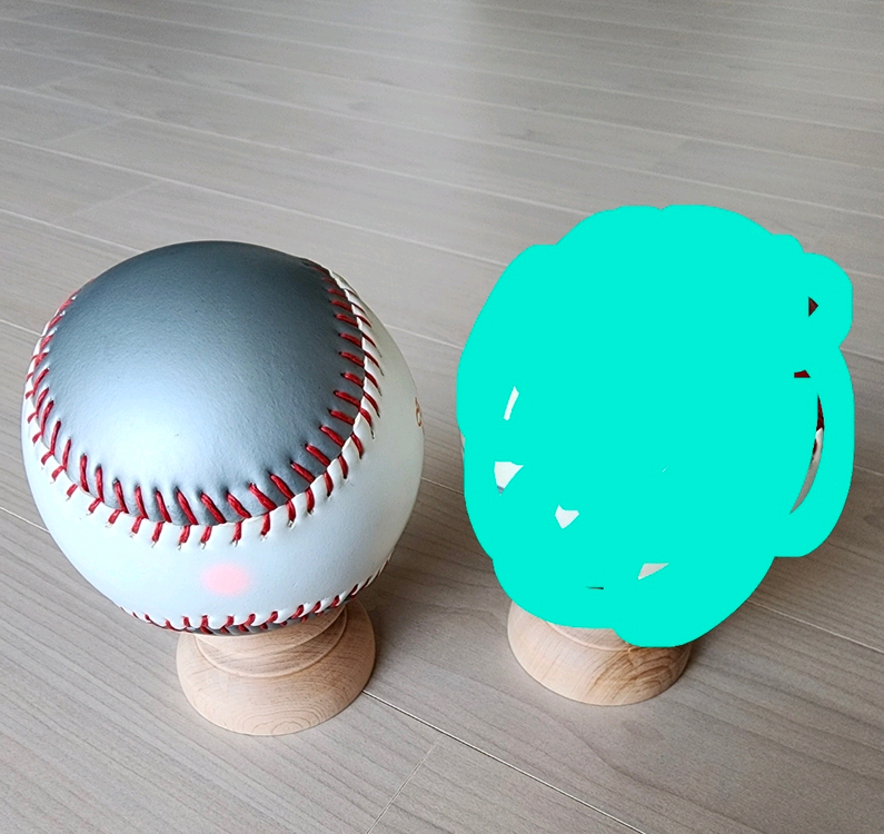 빙그레이글스(현 한화이글스) 올드볼 올드로고볼 중형구 이미지