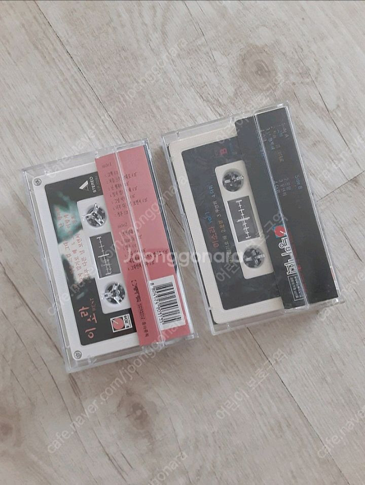 이소라 카세트테이프 2개 이미지