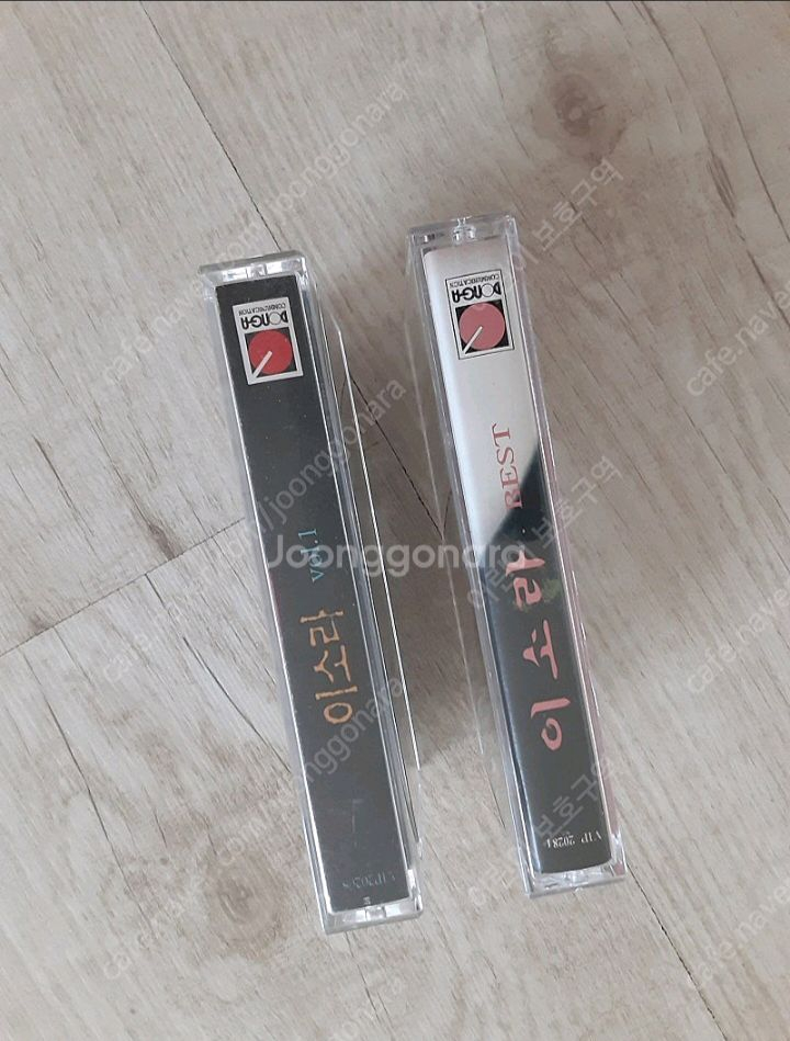 이소라 카세트테이프 2개 이미지