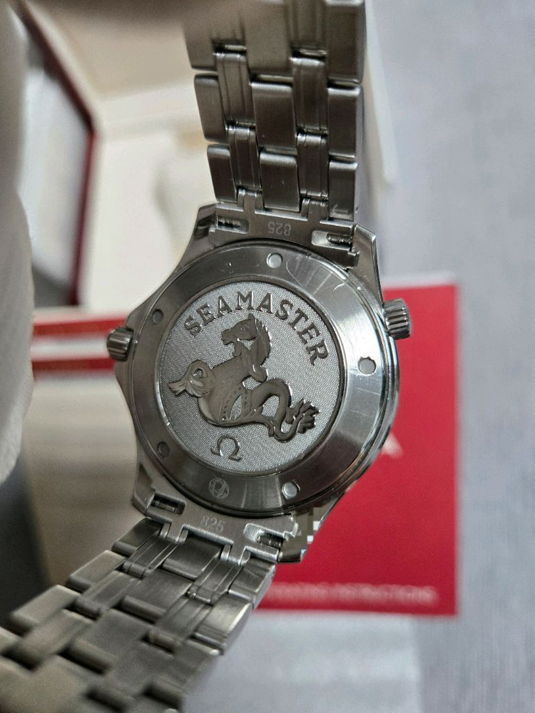 오메가 씨마스터 다이버300 검판 물결쿼츠 41mm 이미지