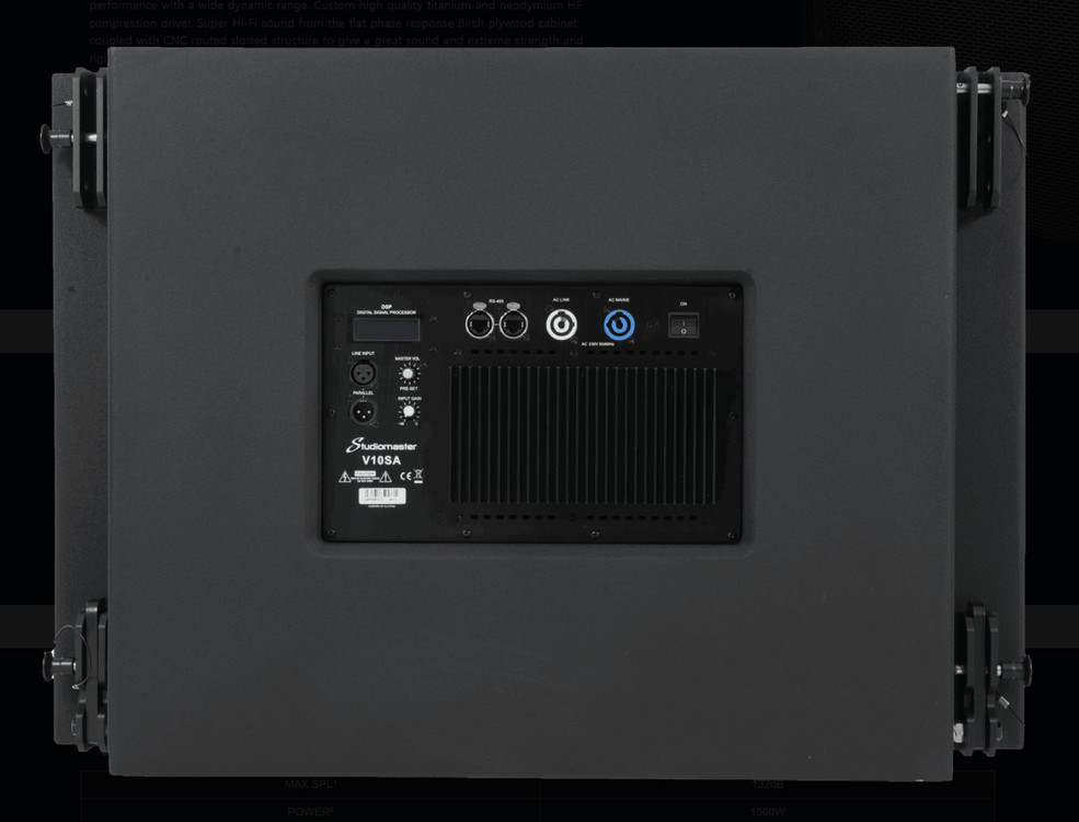 V10A + V10SA 10인치 더블 액티브어레이스피커 이미지