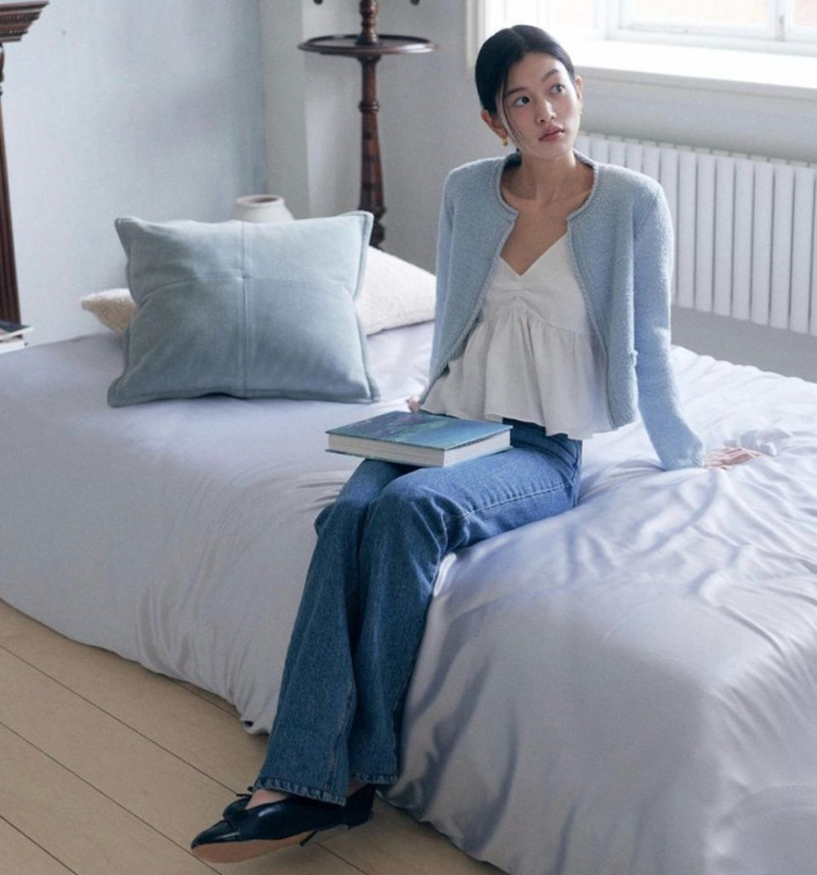 르베인 코타 블라우스 이미지