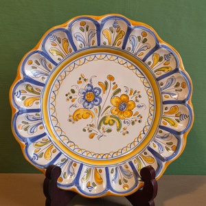 스페인 엔틱 탈라베라 접시 이미지