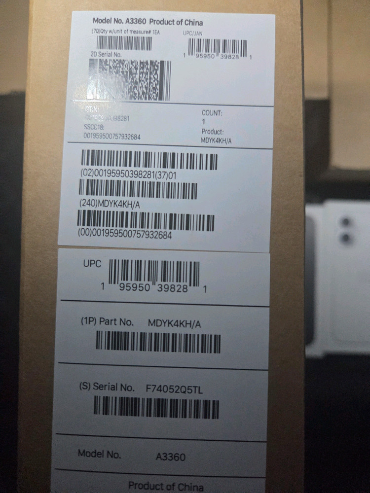 미개봉 아이패드 프로 13형 M5 wifi 256gb 실버 블랙 이미지