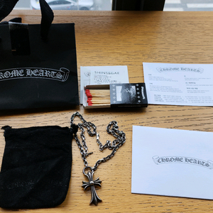 크롬하츠 페이퍼체인 일체형 목걸이 20인치 이미지