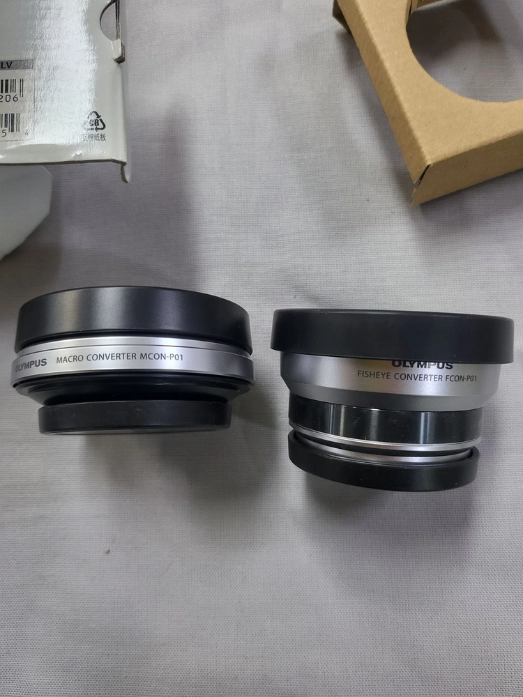 올림푸스 OLYMPUS FCON-P01 어안 컨버터, MCON-P01 매크로 컨버터 판매 이미지