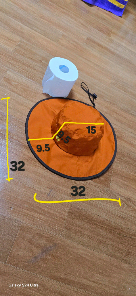 53-54호) 몽벨 고어텍스 등산 모자 mont-bell / 트레킹 레져 야영 이미지