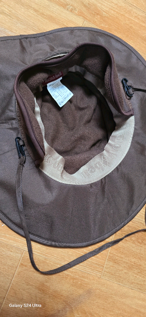 53-54호) 몽벨 고어텍스 등산 모자 mont-bell / 트레킹 레져 야영 이미지