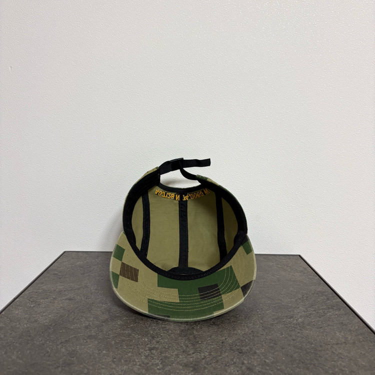 (OS) 슈프림 박스로고 캠프캡 모자 밀리터리 카모 카키 이미지