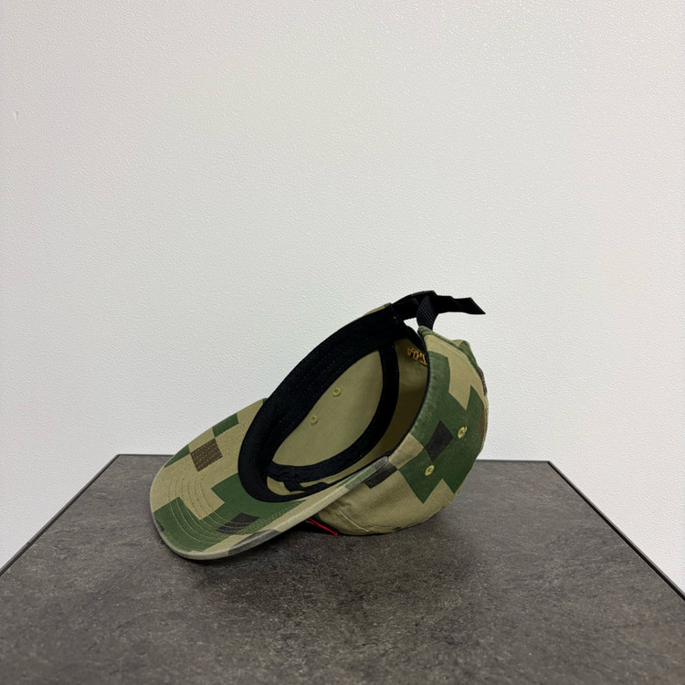 (OS) 슈프림 박스로고 캠프캡 모자 밀리터리 카모 카키 이미지