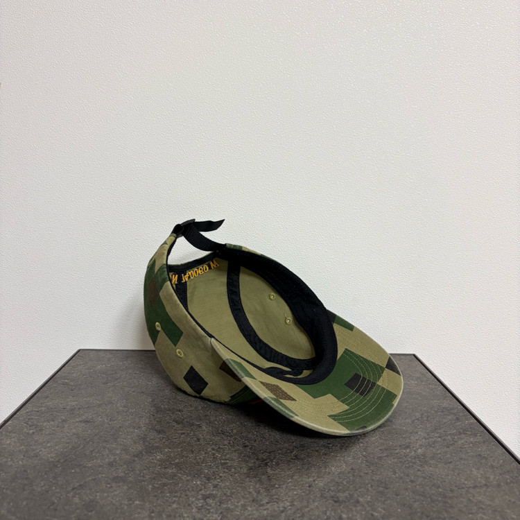 (OS) 슈프림 박스로고 캠프캡 모자 밀리터리 카모 카키 이미지
