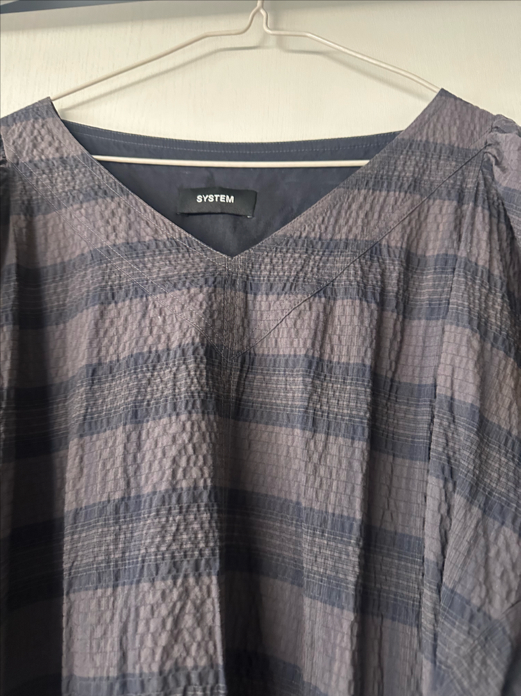 시스템 체크 퍼프 원피스 (드라이완료) 이미지