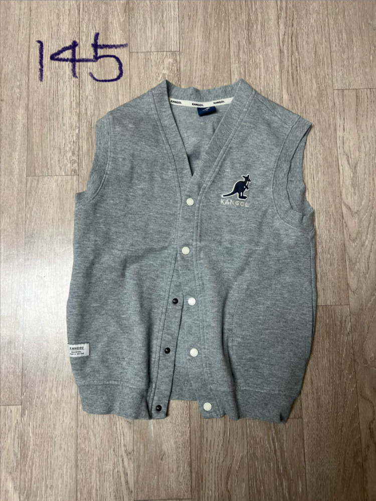 패딩 조끼 + 니트 조끼 세트 이미지