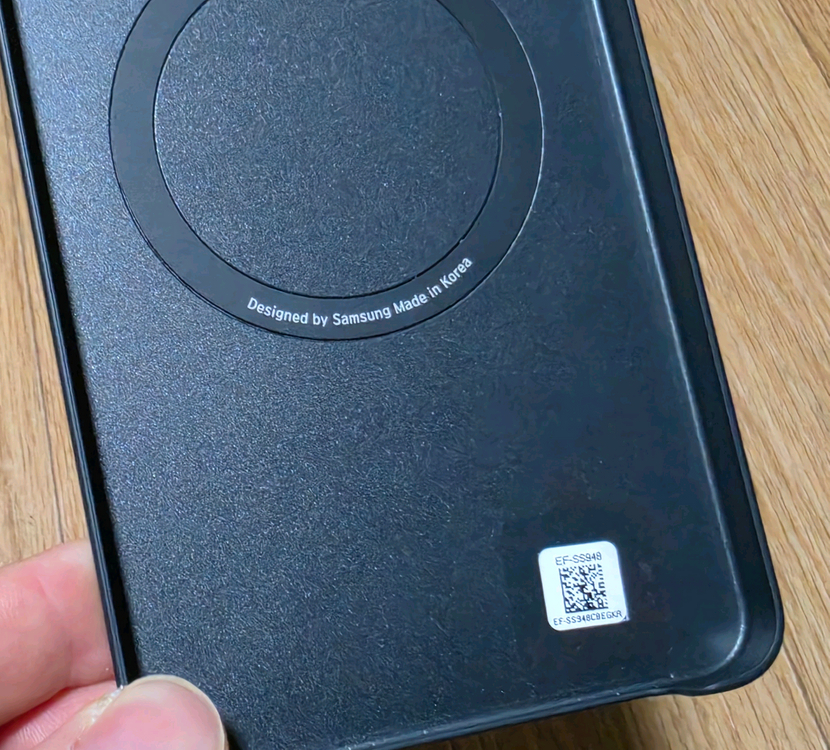 s26울트라 삼성정품 슬림 맥세이프 마그넷 케이스 블랙 이미지