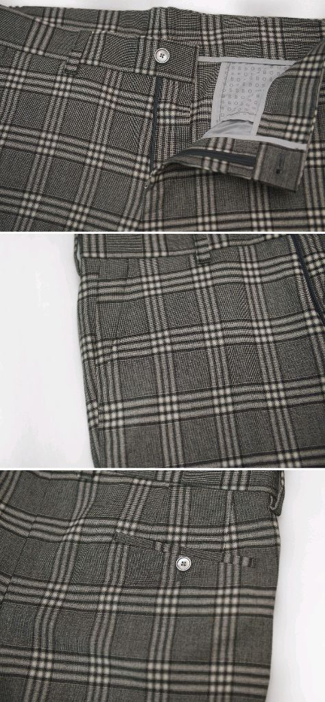 휴고 보스 마르조토 이태리 클래식 체크 수트 셋업 (48+50/100) 이미지