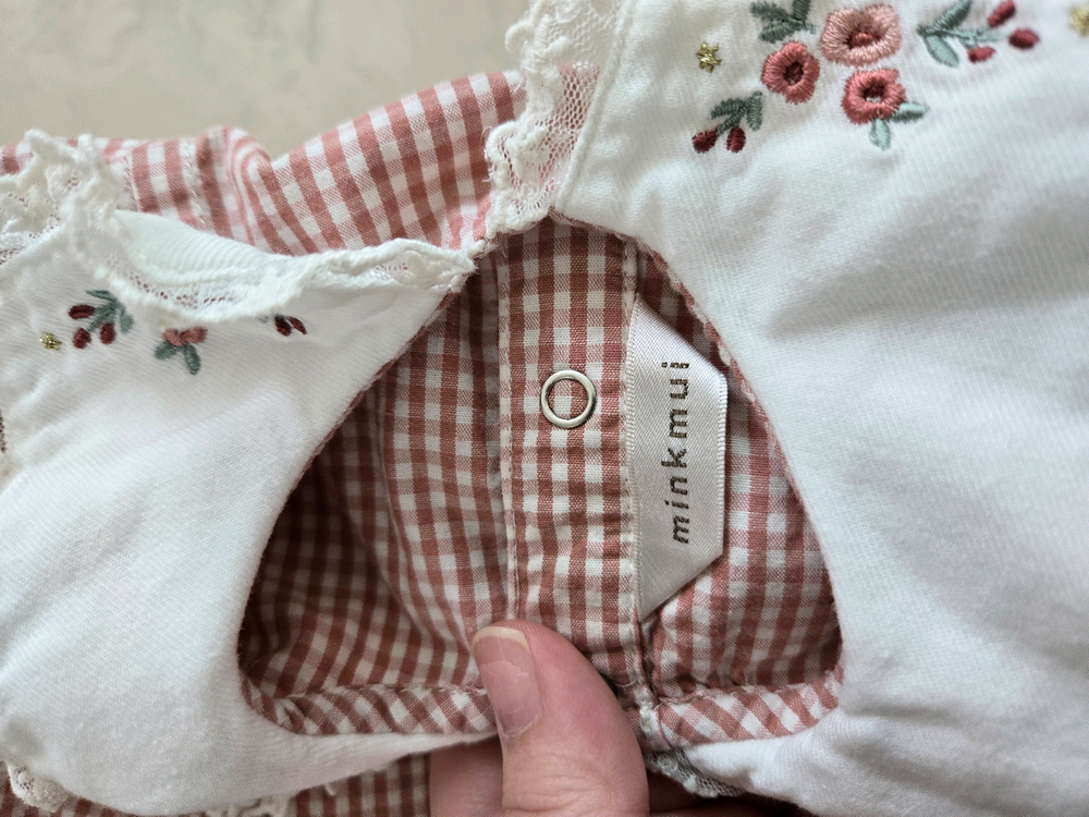 밍크뮤 바디수트 모자 세트 (착샷) 이미지