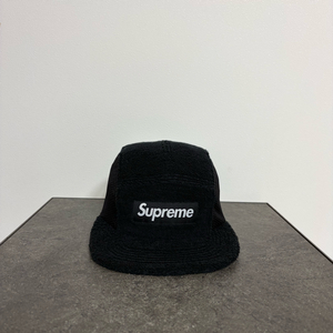 (OS) 슈프림 박스로고 캠프캡 모자 테리 메쉬 블랙 이미지