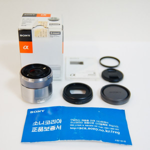 [소니] 30마 접사렌즈 SEL 30mm MACRO 이미지