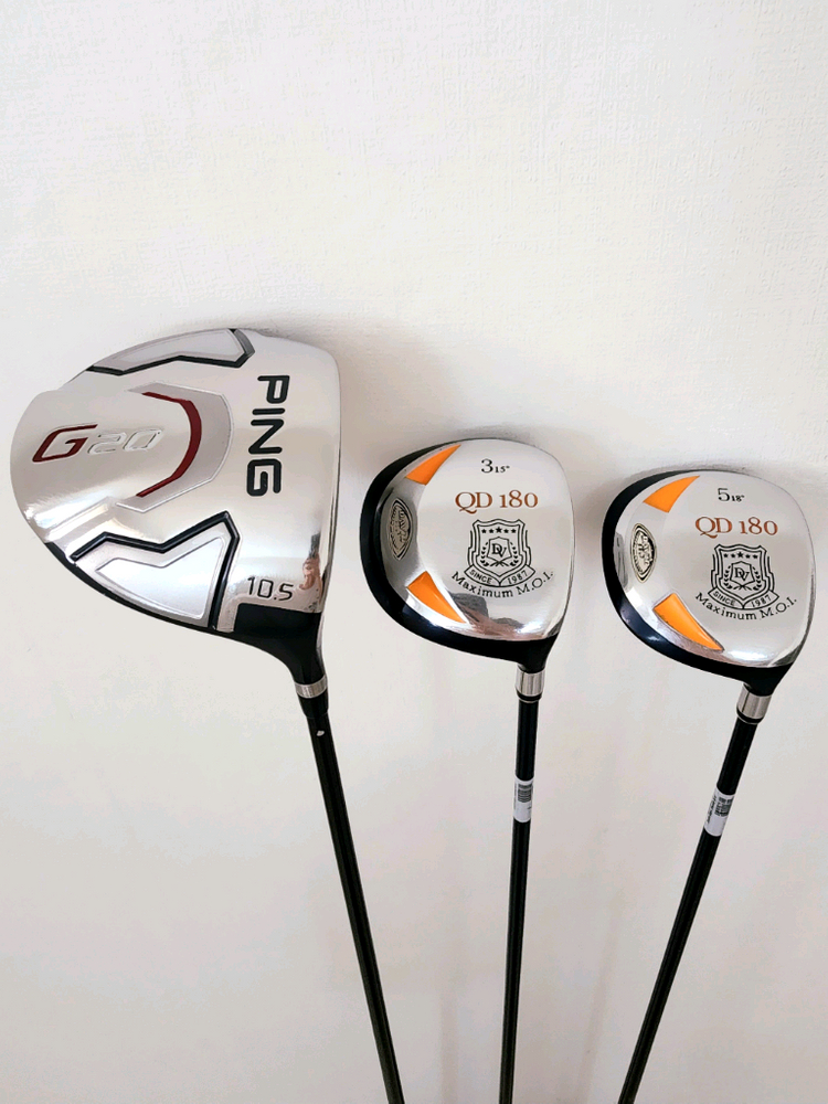 급매! 남성용 핑, 테일러메이드 골프채 풀세트! 이미지