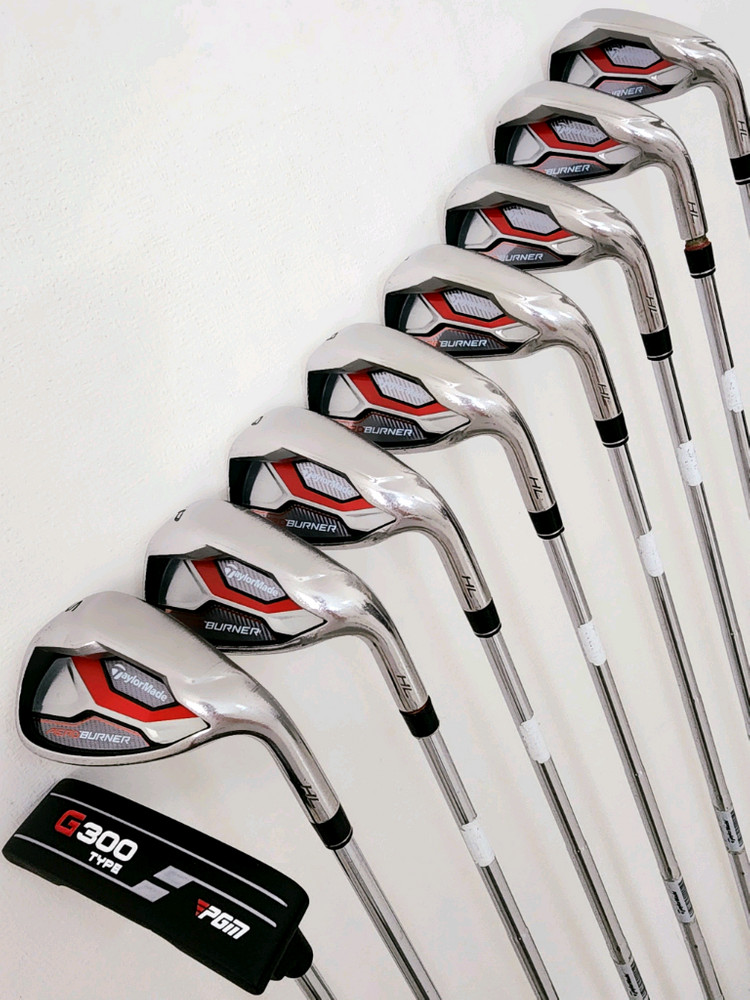 급매! 남성용 핑, 테일러메이드 골프채 풀세트! 이미지