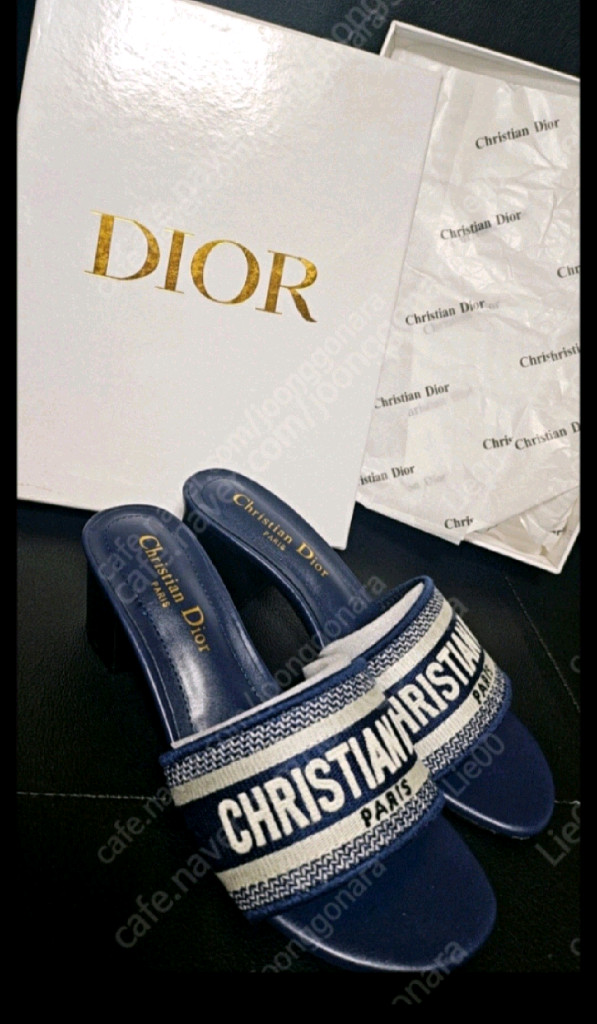 디올 뮬 슬리퍼 디올샌들 이미지