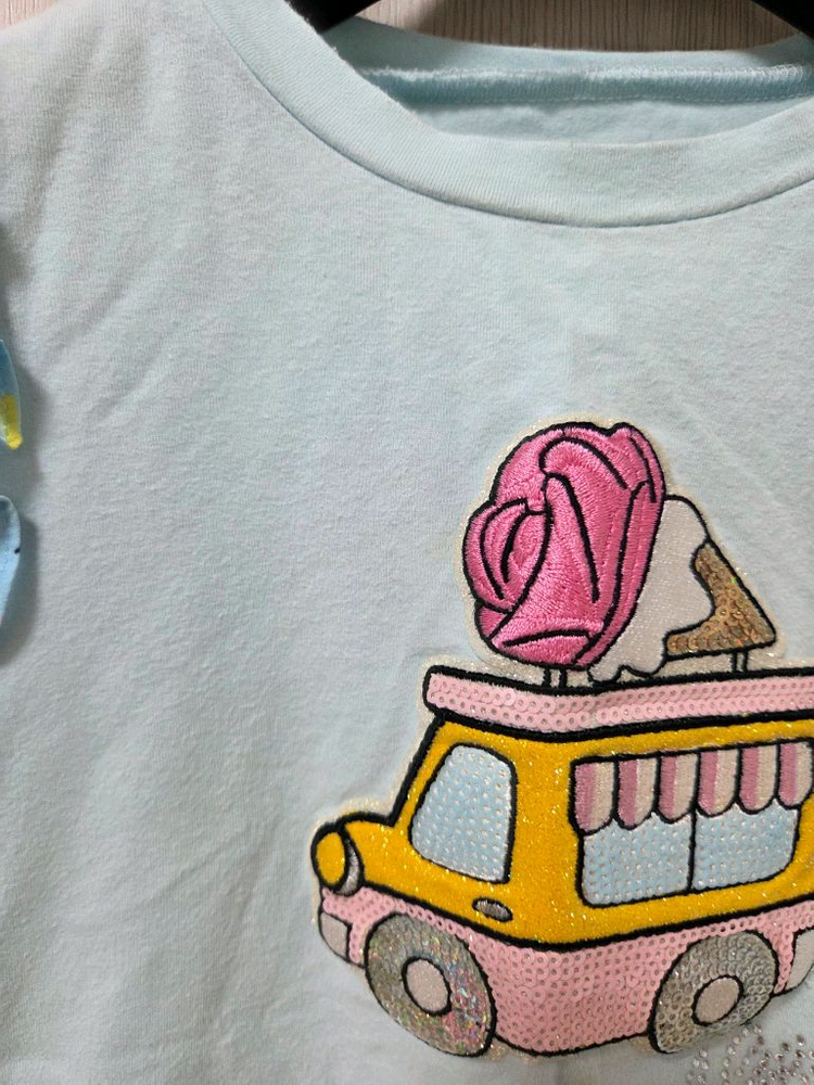 (반값택포)프랜치캣 티파니 닥스키즈 여아 여름 원피스 티셔츠 치마바지 120 일괄 이미지