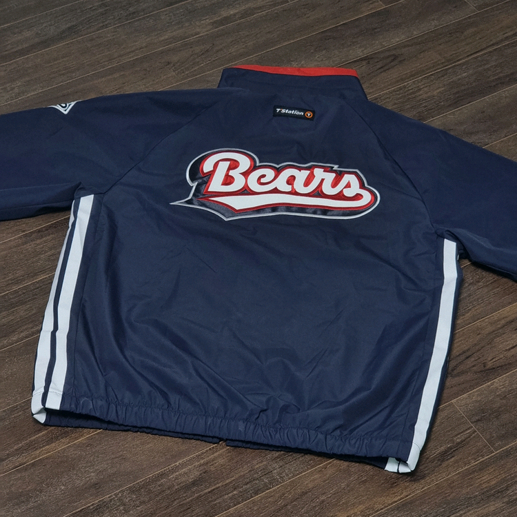 두산 베어스 아디다스 우븐 자켓 점퍼 유니폼 100 이미지