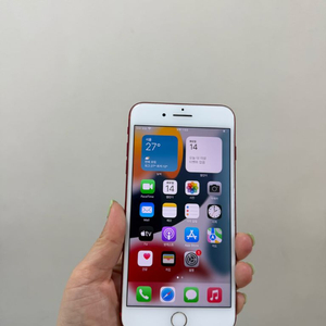 (부산중고폰) 아이폰7플러스 레드 256기가 공기계 판매해요 이미지