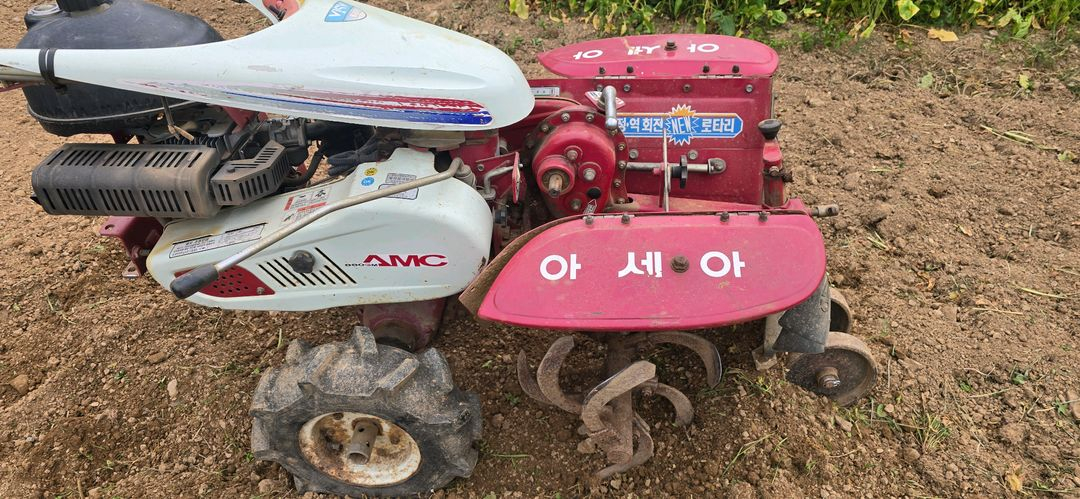 아세아 관리기 수동시동 이미지