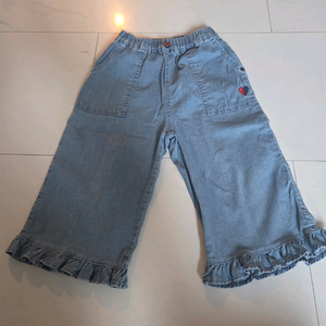 리미떼두두L 러플8부바지 이미지