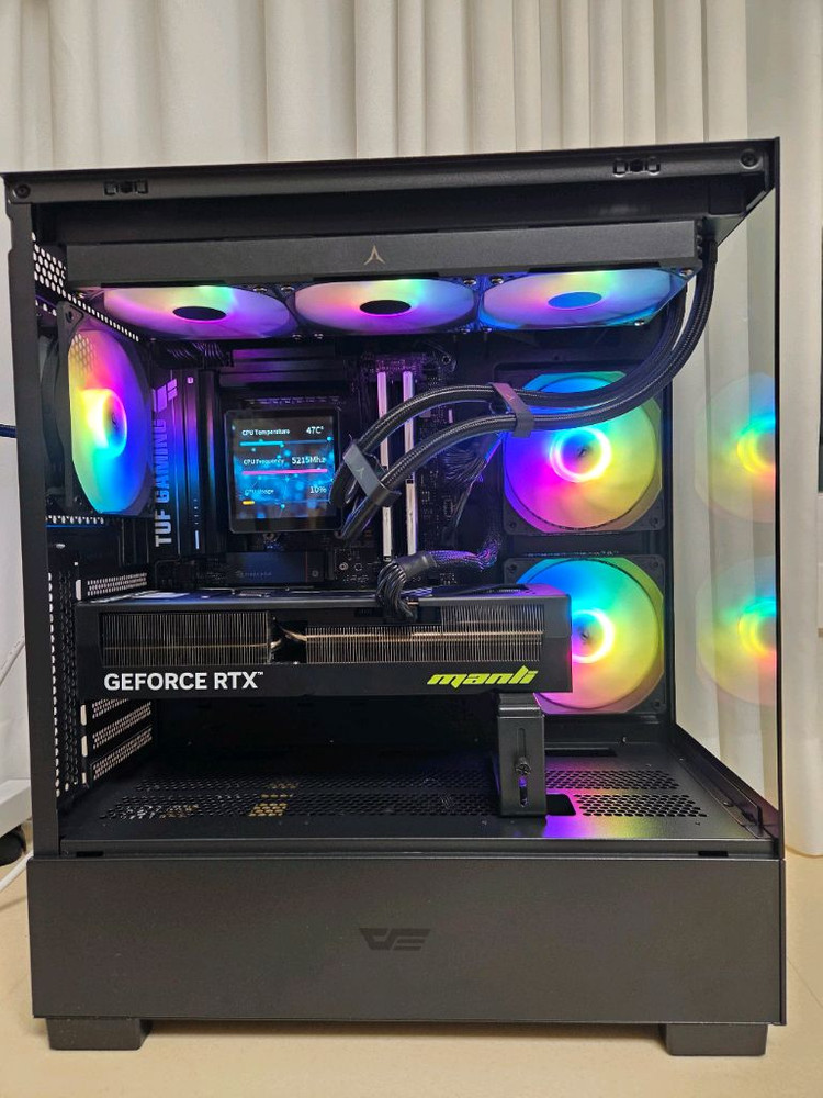 9800x3d, b850m wifi, rtx 5080 초고사양 본체 이미지