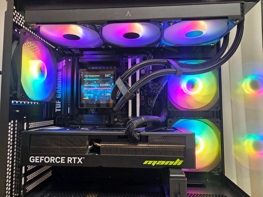 9800x3d, b850m wifi, rtx 5080 초고사양 본체 이미지
