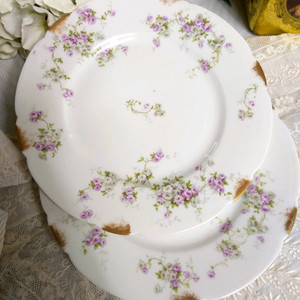 프랑스 하빌랜드 런천 접시 이미지