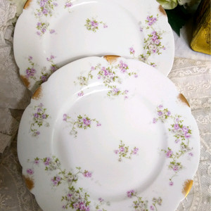 프랑스 하빌랜드 디너 플레이트/접시 이미지