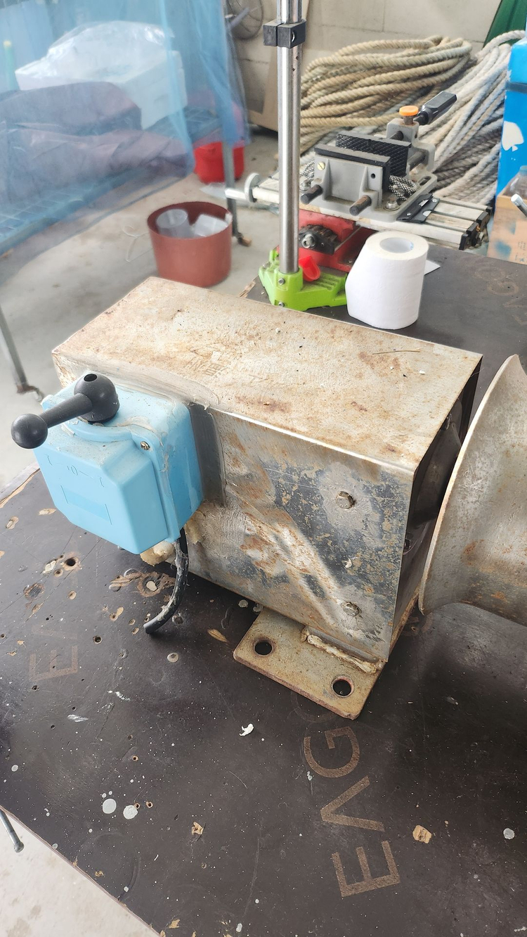 낚시용 보트 트롤리 ( 12v 윈치로라 ) 이미지