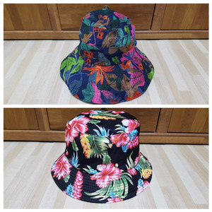 (새상품)꽃무늬 모자 2종 이미지