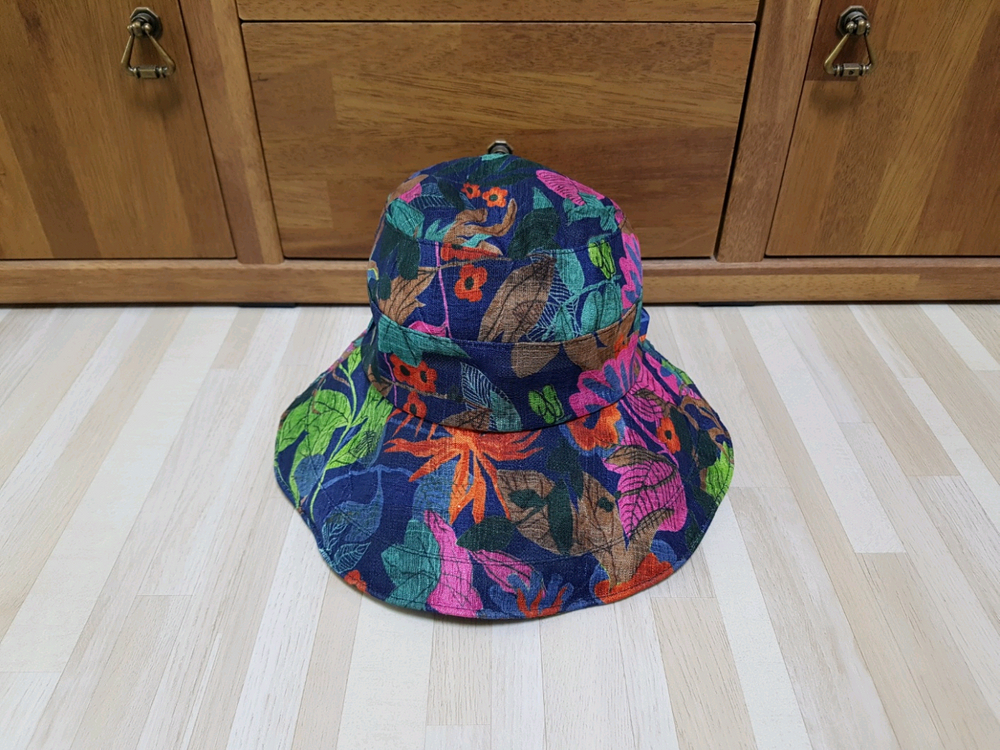 (새상품)꽃무늬 모자 2종 이미지