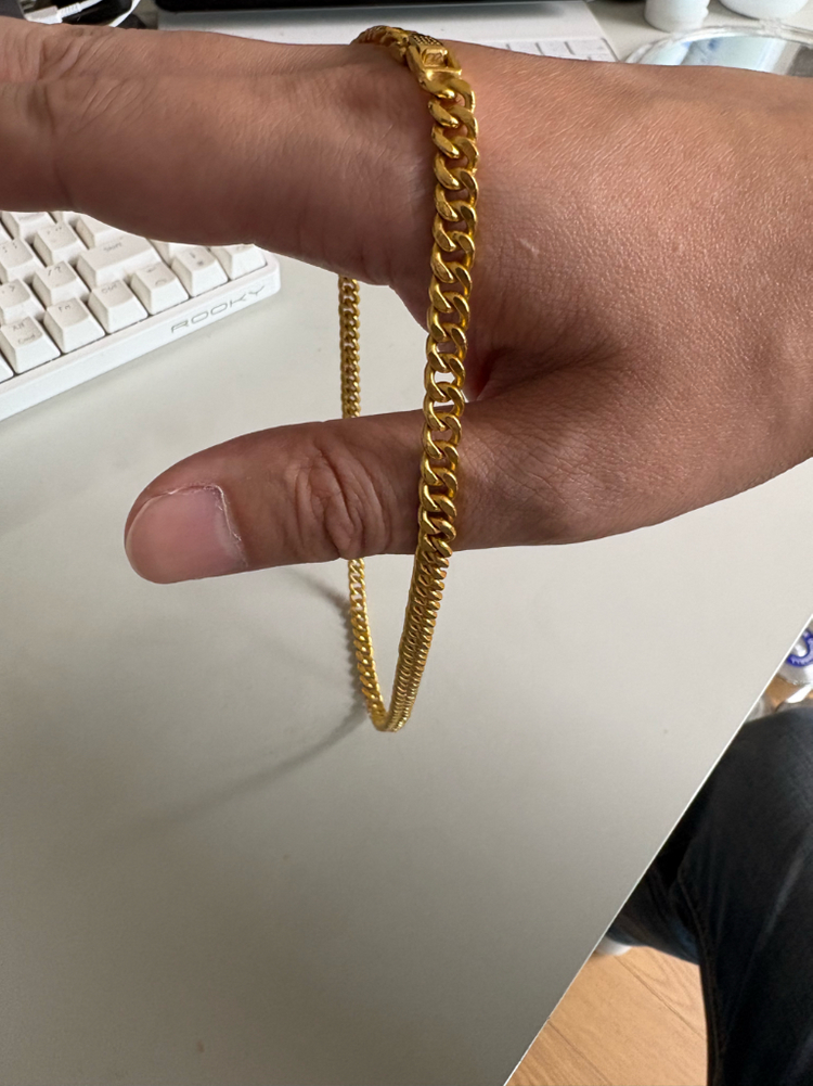 [대구]순금 체인 목걸이 이미지