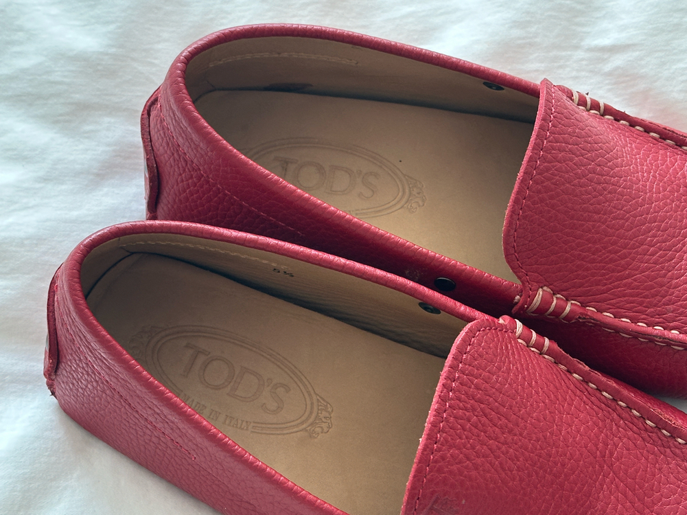 정품 TODs 토즈 드라이빙 슈즈 남성 여성 가능 245 250 이미지