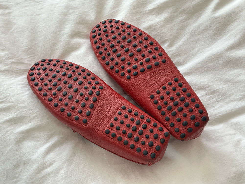 정품 TODs 토즈 드라이빙 슈즈 남성 여성 가능 245 250 이미지