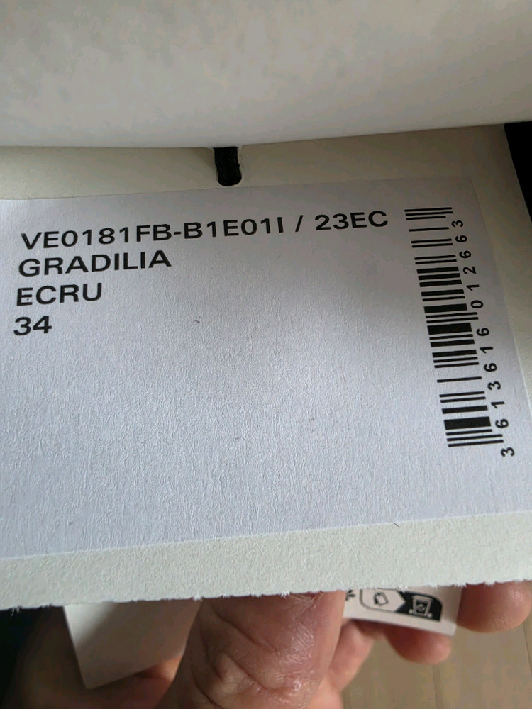 크림 트위드 자켓 이미지