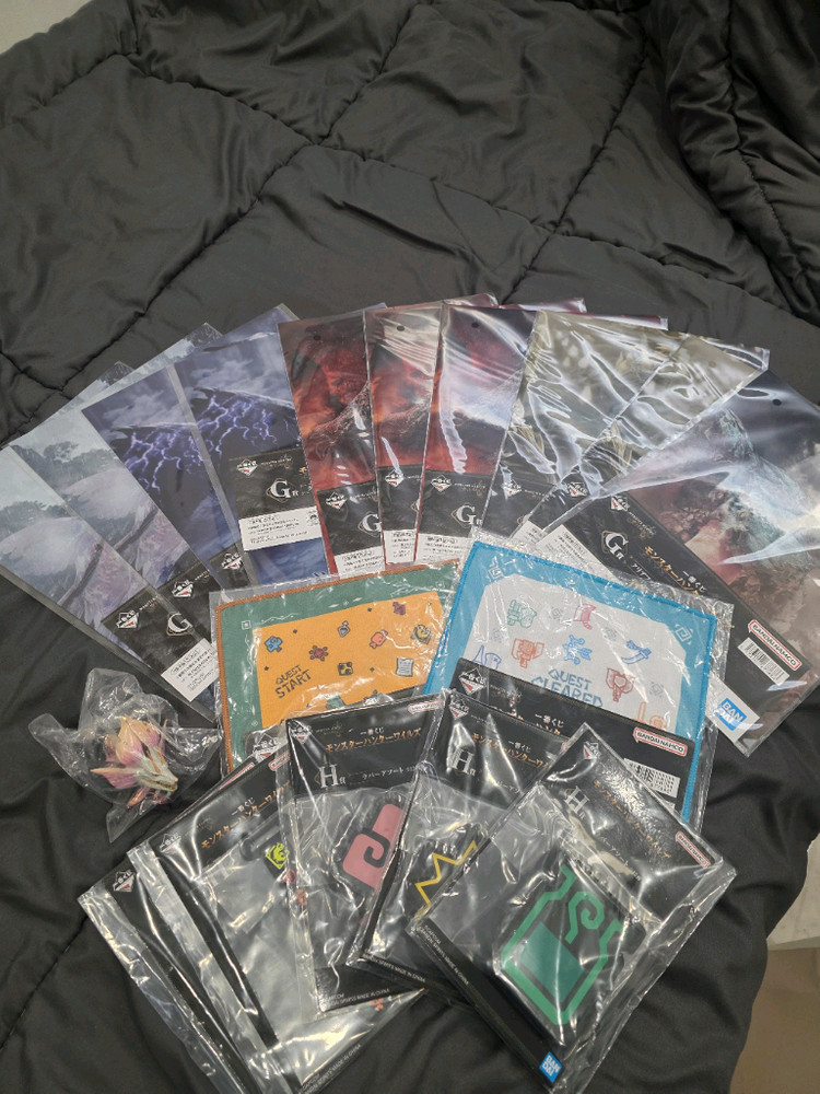 몬스터헌터 A상, B상 일괄로 팝니다. 이미지