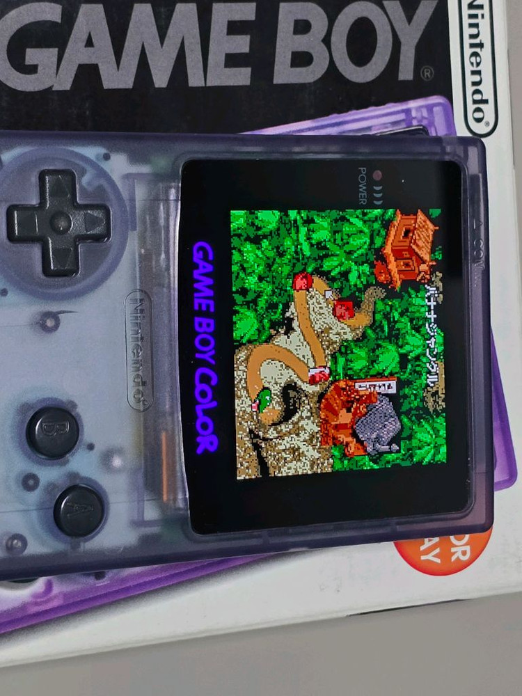 게임보이컬러 OLED 스크린 이미지