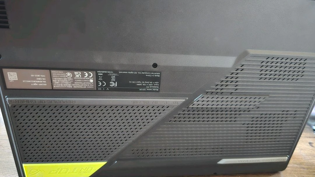 RTX 3060 게이밍 노트북 이미지