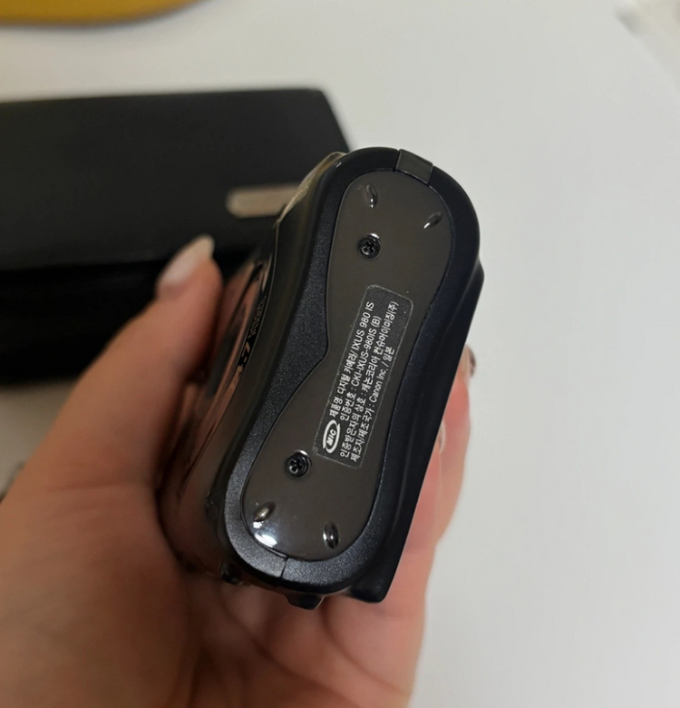 캐논 익서스 980IS 블랙 디카 이미지