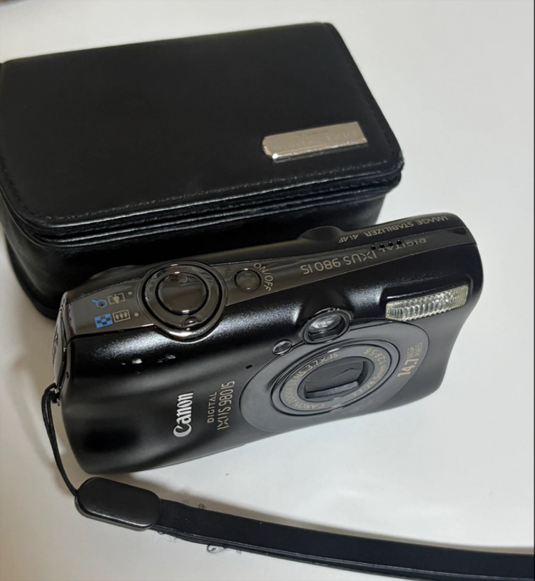 캐논 익서스 980IS 블랙 디카 이미지