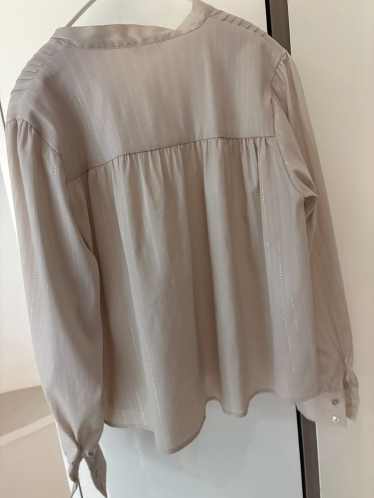 샵모도 모도마켓 쉬머 타이 블라우스 이미지