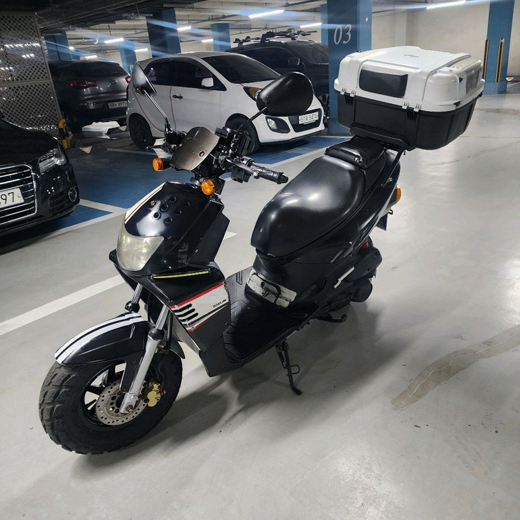 대림 에이포 50cc 08년식 20,655km 스쿠터 오토바이 이미지