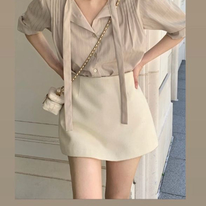 샵모도 모도마켓 쉬머 타이 블라우스 이미지